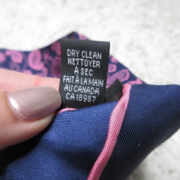 Dion Montreal paisley silk scarf‎ - Picture 4 of 5